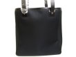 Photo2: HUNTING WORLD Black Canvas Tote Bag Shopping Bag #a752