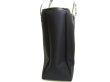 Photo3: HUNTING WORLD Black Canvas Tote Bag Shopping Bag #a752