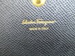 Photo10: Salvatore Ferragamo Vala Black Leather Gold H/W Flap Wallet #a753
