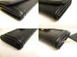 Photo7: Salvatore Ferragamo Vala Black Leather Gold H/W Flap Wallet #a753