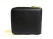 Photo2: GUCCI Interlocking G Black Round Zip Bifold Wallet Compact Wallet #a759