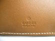 Photo10: GUCCI GG Emblem Brown Leather Medium Wallet Bifold Wallet Compact Wallet #a761
