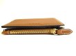 Photo6: GUCCI GG Emblem Brown Leather Medium Wallet Bifold Wallet Compact Wallet #a761
