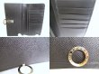 Photo8: BVLGARI Black Leather Logo Clip Gold H/W Flap Long Wallet #a766