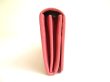 Photo4: BVLGARI Pink Leather Logo Clip Gold H/W Flap Long Wallet #a769