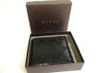 Photo12: GUCCI Imprimee Black Coating Canvas Leather Bifold Wallet Purse #a770