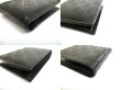 Photo7: GUCCI Imprimee Black Coating Canvas Leather Bifold Wallet Purse #a770