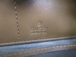 Photo10: GUCCI Double G Dark Brown Leather Flap Long Wallet #a775