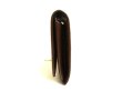 Photo3: GUCCI Double G Dark Brown Leather Flap Long Wallet #a775