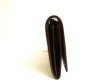 Photo4: GUCCI Double G Dark Brown Leather Flap Long Wallet #a775
