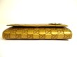 Photo5: GUCCI Guccissima Gold Leather Heart Motif Flap Wallet #a776