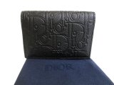 Photo: Dior Black Leather Card Holder #a808