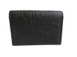 Photo2: Dior Black Leather Card Holder #a808