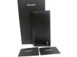 Photo1: Saint Laurent Paris Silver YSL Motif Black Leather Long Flap Wallet #a848