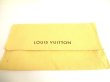 Photo12: LOUIS VUITTON Damier Brown Leather Flap Checkbook Bill Wallet #a855