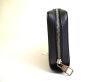 Photo4: LOUIS VUITTON Taiga Navy Blue Leather Zippey XL Wallet Clutch Bag #a863