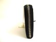 Photo3: Tiffany & Co. Logo Plate Black Leather Round Zip Wallet #a871