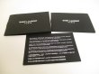 Photo11: Saint Laurent YSL Silver YSL Motif Black Leather Long Flap Wallet #a875