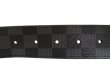 Photo4: LOUIS VUITTON Damier Graphite Infini Inventure Buckle Belt Size M #a877