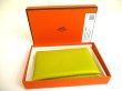 Photo12: HERMES CUMIN Chevre Myzore Card Case Card Holder Calvi Verso #a892