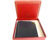 Photo12: Cartier Sapphire de Cartier Black Leather Bifold Wallet Purse #a894