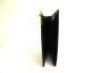 Photo4: Cartier Sapphire de Cartier Black Leather Bifold Wallet Purse #a894