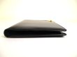 Photo5: Cartier Sapphire de Cartier Black Leather Bifold Wallet Purse #a894
