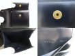 Photo9: Cartier Sapphire de Cartier Black Leather Bifold Wallet Purse #a894