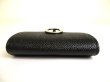 Photo6: BVLGARI Black Leather Logo Clip Coin Purse #a895