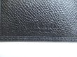 Photo10: BVLGARI Man Black Leather Flap BIfold Long Wallet #a897
