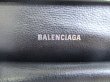 Photo10: BALENCIAGA Black Leather Bifold Wallet Compact Wallet #a898