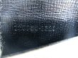 Photo11: GUCCI Metal G Black Leather 6 Pics Key Chain #a905