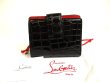 Photo1: Christian Louboutin Loubi54 Black Red Leather Bifold Wallet #a911