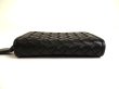 Photo5: BOTTEGA VENETA Intrecciato Black Leather Zipped Card Case Coin Purse #a920