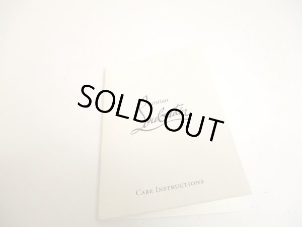 Photo11: Christian Louboutin Panettone Black Leather Round Zip Coin Purse #a923