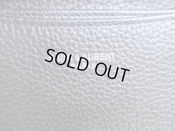 Photo10: Yves Saint Laurent YSL Black Leather Card Holder #a928