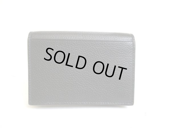 Photo2: Yves Saint Laurent YSL Black Leather Card Holder #a928