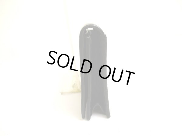 Photo3: Yves Saint Laurent YSL Black Leather Card Holder #a928