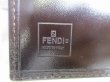 Photo10: FENDI Zucca Khaki Canvas Brown Leather Bifold Wallet Compact Wallet #a934
