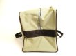 Photo3: Salvatore Ferragamo Logo Plate Beige Canvas Boston bag Travel bag #a937