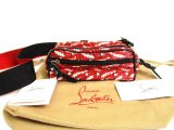 Photo: Christian Louboutin Red Nylon Waist Packs Belt Bag Pouch #a946