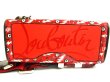 Photo5: Christian Louboutin Red Nylon Waist Packs Belt Bag Pouch #a946