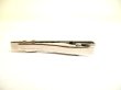 Photo2: LOUIS VUITTON Silver Steel LV Motif Necktie Pin Tie Clip #a955