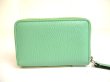 Photo2: GUCCI GG Marmont Green Leather Coin Purse #a963