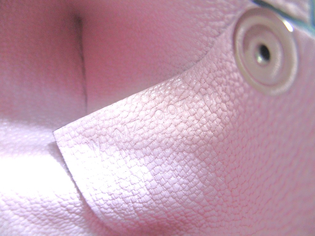 Photo11: HERMES Bamboo & Rose darling Chevre Myzore Leather Coin Purse Bastia #a925