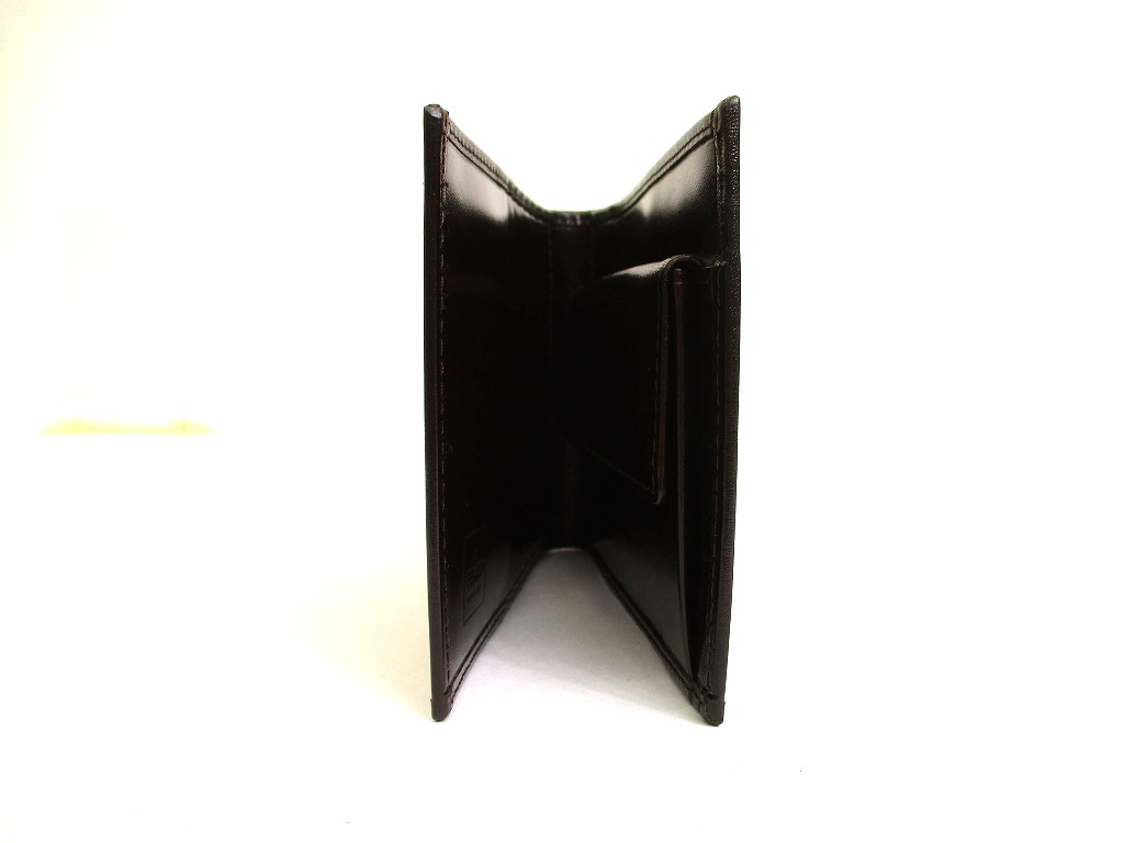 Photo4: FENDI Zucca Khaki Canvas Brown Leather Bifold Wallet Compact Wallet #a934